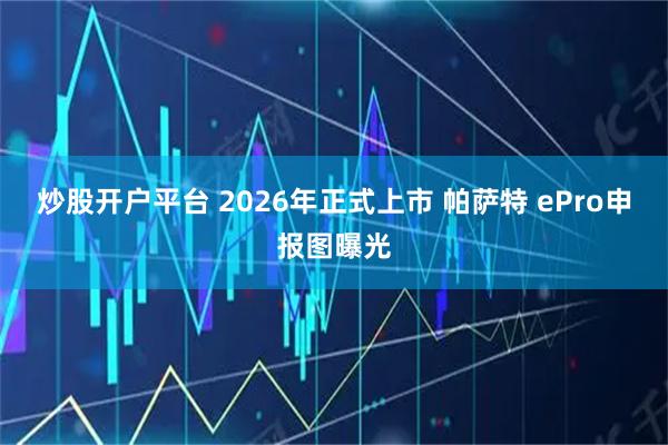 炒股开户平台 2026年正式上市 帕萨特 ePro申报图曝光