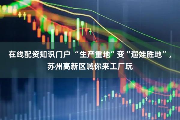 在线配资知识门户 “生产重地”变“遛娃胜地”,苏州高新区喊你来工厂玩